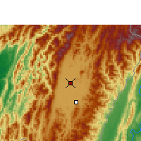 Nearby Forecast Locations - Imfal - Mapa