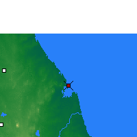 Nearby Forecast Locations - Trincomalee - Mapa