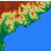 Nearby Forecast Locations - Sinpo - Mapa
