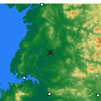 Nearby Forecast Locations - Pionyang - Mapa