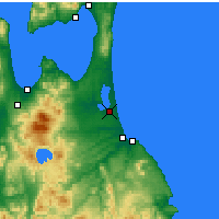 Nearby Forecast Locations - Misawa - Mapa