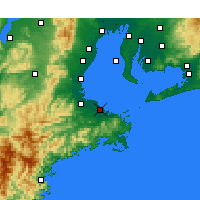 Nearby Forecast Locations - Ise - Mapa