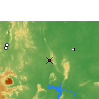 Nearby Forecast Locations - Nongbualamphu - Mapa