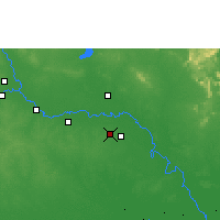 Nearby Forecast Locations - Roi Et - Mapa