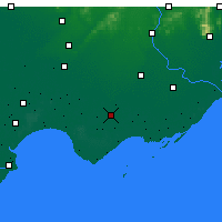 Nearby Forecast Locations - Caofeidian - Mapa