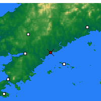 Nearby Forecast Locations - Pikou - Mapa