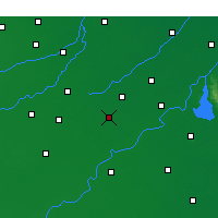 Nearby Forecast Locations - Fan Xian - Mapa