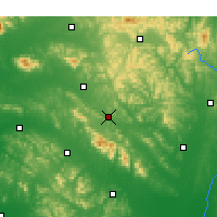 Nearby Forecast Locations - Mengyin - Mapa