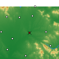 Nearby Forecast Locations - Tanghe - Mapa