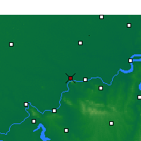 Nearby Forecast Locations - Huáiyuăn Xiàn - Mapa