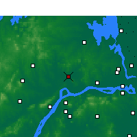 Nearby Forecast Locations - Liuhe/JSU - Mapa