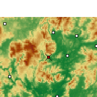 Nearby Forecast Locations - Ruyuan - Mapa