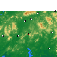 Nearby Forecast Locations - Luchuan - Mapa
