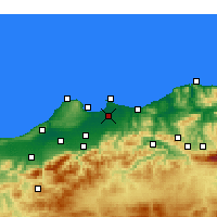 Nearby Forecast Locations - Argel - Mapa