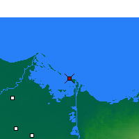 Nearby Forecast Locations - Puerto Saíd - Mapa