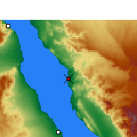 Nearby Forecast Locations - Abou Redis - Mapa