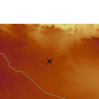 Nearby Forecast Locations - Hargeisa - Mapa