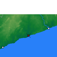 Nearby Forecast Locations - San Pedro - Mapa