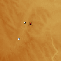 Nearby Forecast Locations - Lacombe - Mapa