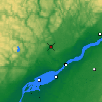 Nearby Forecast Locations - Shawinigan - Mapa