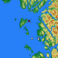 Nearby Forecast Locations - Grey Islet - Mapa