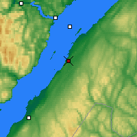 Nearby Forecast Locations - Rivière-du-Loup - Mapa