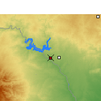 Nearby Forecast Locations - Del Río - Mapa