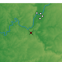 Nearby Forecast Locations - Fort Knox - Mapa