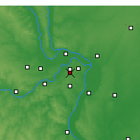 Nearby Forecast Locations - San Luis - Mapa