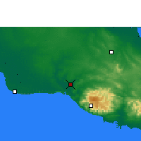 Nearby Forecast Locations - Cienfuegos - Mapa