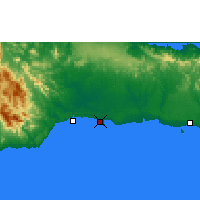 Nearby Forecast Locations - Caucedo - Mapa