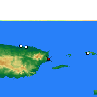 Nearby Forecast Locations - Ceiba - Mapa