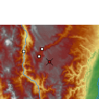 Nearby Forecast Locations - Rionegro - Mapa