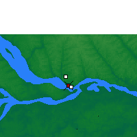 Nearby Forecast Locations - Manaus - Mapa