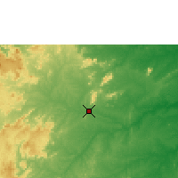 Nearby Forecast Locations - Quixeramobim - Mapa