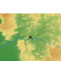 Nearby Forecast Locations - Rondonópolis - Mapa
