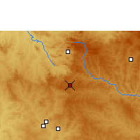 Nearby Forecast Locations - Anápolis - Mapa