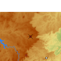 Nearby Forecast Locations - Barbacena - Mapa
