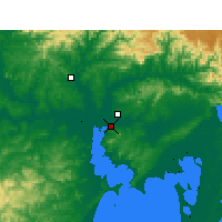 Nearby Forecast Locations - Porto Alegre - Mapa