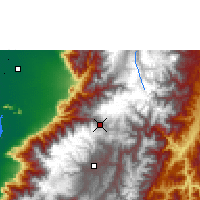 Nearby Forecast Locations - Cañar - Mapa