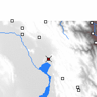 Nearby Forecast Locations - Oruro - Mapa
