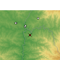 Nearby Forecast Locations - Puerto Iguazú - Mapa