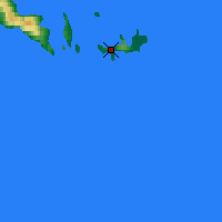 Nearby Forecast Locations - Islas Orcadas del Sur - Mapa