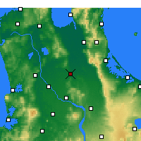 Nearby Forecast Locations - Morrinsville - Mapa