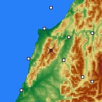 Nearby Forecast Locations - Nelson Lak. NP - Mapa