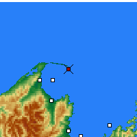 Nearby Forecast Locations - Farewell Spit - Mapa