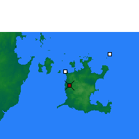 Nearby Forecast Locations - Groote Eyland - Mapa