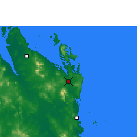 Nearby Forecast Locations - Samuel Hill aeropuerto - Mapa