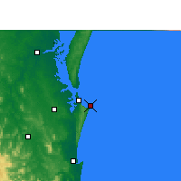 Nearby Forecast Locations - Double Island - Mapa