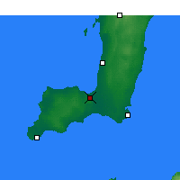 Nearby Forecast Locations - Warooka - Mapa